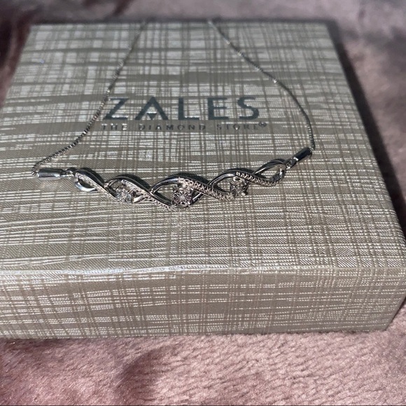 Zales Jewelry - Zales Sterling Silver Bracelet